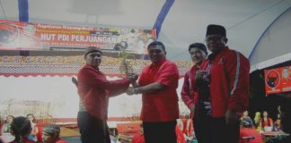 Pagelaran Wayang Kulit Meriahkan HUT ke-47 PDI Perjuangan Di Cilacap