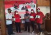 PDI Perjuangan Grobogan Bagikan 5000 Masker