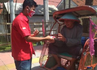 DPC PDI Perjuangan Kota Magelang Tanggap Covid-19