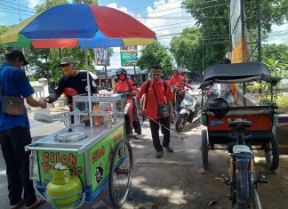 Gotong Royong PAC PDI Perjuangan Purworejo Lawan Covid-19