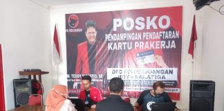 PDI Perjuangan Kota Salatiga Kembali Buka Posko Pendampingan Pendaftaran Kartu Prakerja