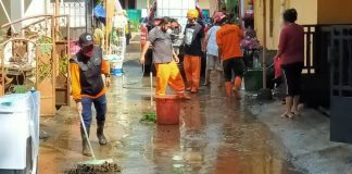 Baguna dan BMI PDI Perjuangan Kabupaten Semarang Tanggap Bencana