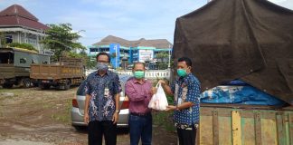 Sinergi kader PDI Perjuangan Kab. Demak Beri Bantuan 1.500 Paket Sembako