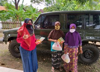 Bagi Sembako, Cara dr. Messy Peduli Masyarakat Kab. Tegal