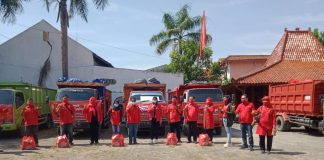 DPC PDI Perjuangan Grobogan Distribusikan 2.600 Bingkisan Lebaran kepada Seluruh PAC
