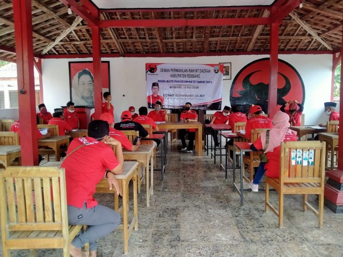 DPC PDI Perjuangan Kab. Rembang Adakan Ratas