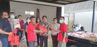 DPC PDI Perjuangan Kabupaten Temanggung Distribusikan 2.000 Paket Sembako kepada Struktural Partai