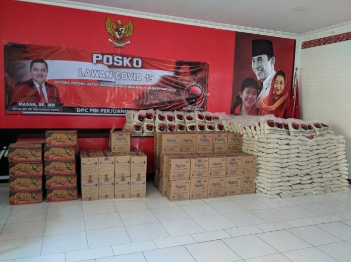 DPC PDI Perjuangan Kudus Siapkan 1.500 Sembako