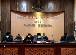 DPRD Kabupaten Temanggung Setujui Anggaran Penanganan Covid-19 Rp. 84 Miliar