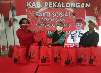 Dede Indra Permana Bagikan 4.000 Paket Sembako
