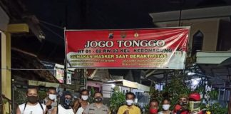 Gotong Royong Kader PDI Perjuangan Kota Semarang Menerapkan Program Jogo Tonggo