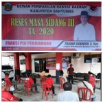 Kader PDI Perjuangan Banyumas Gelar Reses sesuai P