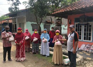 Paramitha Widya Kusuma Bagikan 25 Ribu Paket Sembako