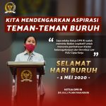 Puan Maharani Selamat Hari Buruh 1 Mei 2020 Derap Juang