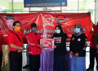 Rahmad Handoyo Berikan Bantuan APD untuk 3 Rumah Sakit di Kabupaten Boyolali