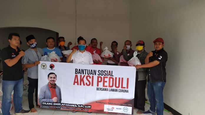 Sinergi Kader Partai dalam Pendistribusian 4.000 P