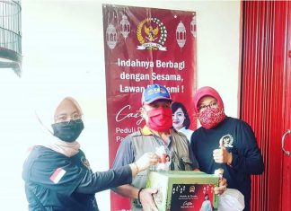 Srikandi PDI Perjuangan Kota Semarang Salurkan Bantuan Sosial dari Mbak Casytha