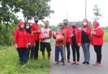 Aksi Solidaritas Fraksi PDI Perjuangan Tegal dalam Semarak Bulan Bung Karno