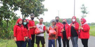 Aksi Solidaritas Fraksi PDI Perjuangan Tegal dalam Semarak Bulan Bung Karno