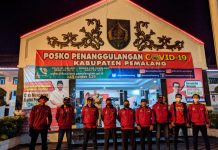 BAGUNA PDI Perjuangan Pemalang Turut Menegakkan Pemberlakuan Jam Malam