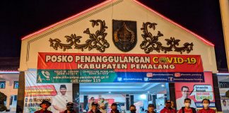 BAGUNA PDI Perjuangan Pemalang Turut Menegakkan Pemberlakuan Jam Malam