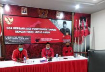Bupati Pemalang Ikuti Diskusi Virtual Bersama DPP PDI Perjuangan