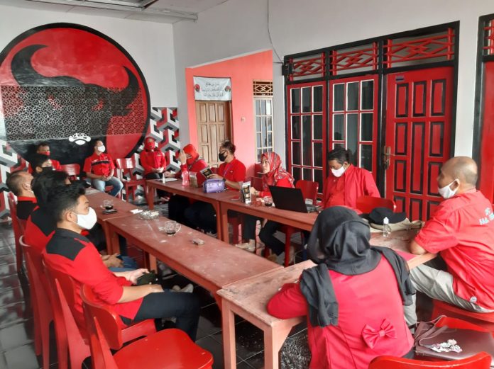 DPC PDI Perjuangan Kabupaten Tegal Menggelar Rapat