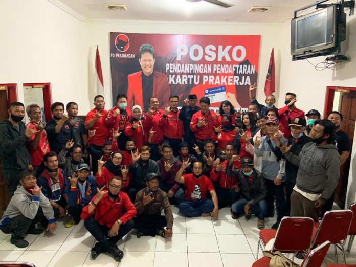 DPC PDI Perjuangan Kota Salatiga Lakukan Pembentuk