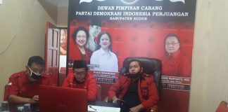 Halal Bihalal Virtual DPC PDI Perjuangan Kab. Kudus Bersama DPD PDI Perjuangan Jawa Tengah