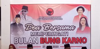 PDI Perjuangan Kab. Purworejo Memperingati Bulan Bung Karno