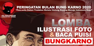 PDI Perjuangan Jepara Turut Meriahkan Juni Bulan Bung Karno