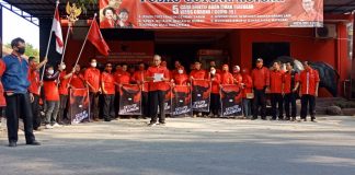 Wujud Soliditas dan Solidaritas Kader PDI Perjuangan Kebumen Mengecam Pembakaran Bendera Partai