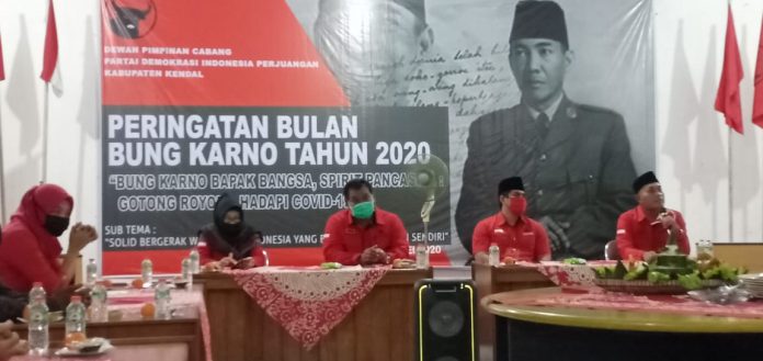 PDI Perjuangan Kab. Kendal Melaksanakan Tasyakuran