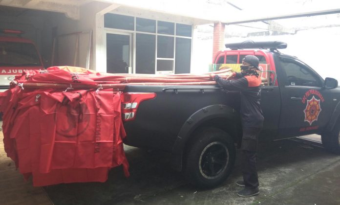 Pemasangan Bendera PDI Perjuangan Secara Serentak