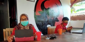 DPC PDI Perjuangan Rembang Ikuti Rapat Koordinasi Bidang Kesehatan, Perempuan, dan Anak DPP PDI Perjuangan
