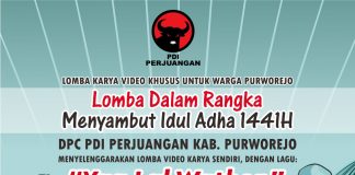 Semarak Idul Adha, PDI Perjuangan Purworejo Gelar Lomba Video Kreatif