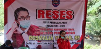 Rosmalia Yuniar Gelar Reses Masa Sidang III