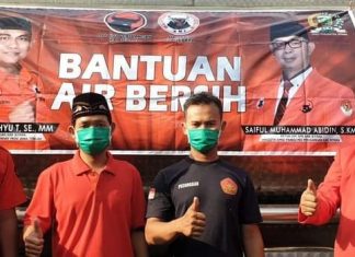 Bang Ipung Sigap Salurkan Bantuan Air Bersih