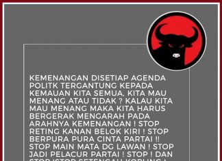 Bung Teddy: Kader Partai Harus Bergerak Menuju Kemenangan