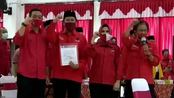 DPC Kota Magelang Terima Rekomendasi Cakada