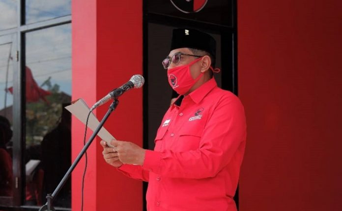 DPC PDI Perjuangan Jepara Gelar Upacara Kemerdekaan