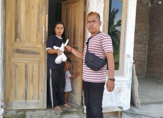 DPC PDI Perjuangan Kabupaten Brebes Bagikan Daging Kurban