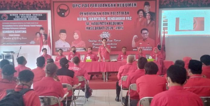 DPC PDI Perjuangan Kebumen Lakukan Pendidikan dan Pelatihan KSB