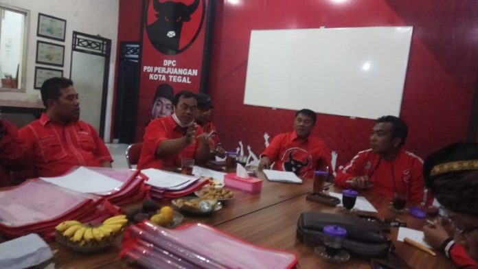 DPC PDI Perjuangan Kota Tegal Gelar Rakor Persiapan Musancab