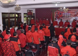 DPC PDI Perjuangan Sukoharjo Gelar Musyawarah Anak Cabang