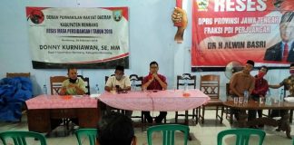 Donny Kurniawan Gelar Rakor Bersama KUB Kecamatan Rembang