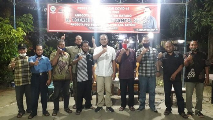 H. Arie Serap Aspirasi Warga Denasri