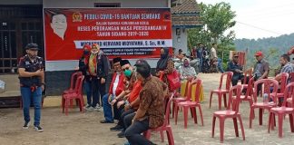 Herviano Berikan Bantuan dan Tinjau Jalan Penghubung Antar Desa