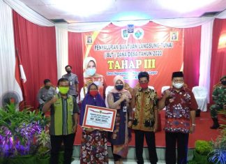 Sri Mulyani Pantau BLT Tahap III di Kecamatan Ceper