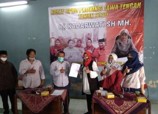 Hj. Kadarwati Gelar Reses di Kecamatan Manisrenggo